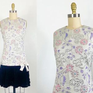 1960s Party Dress - 1960s Cocktail Dress - 1960s Dress - Size Small