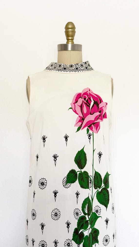 1960s Alfred Shaheen Dress / Alfred Shaheen / Scr… - image 3