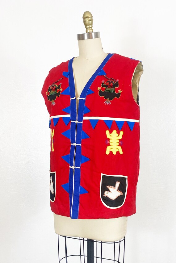 1970s Chinese Vest - Quilted Vest - Quilted Chine… - image 10