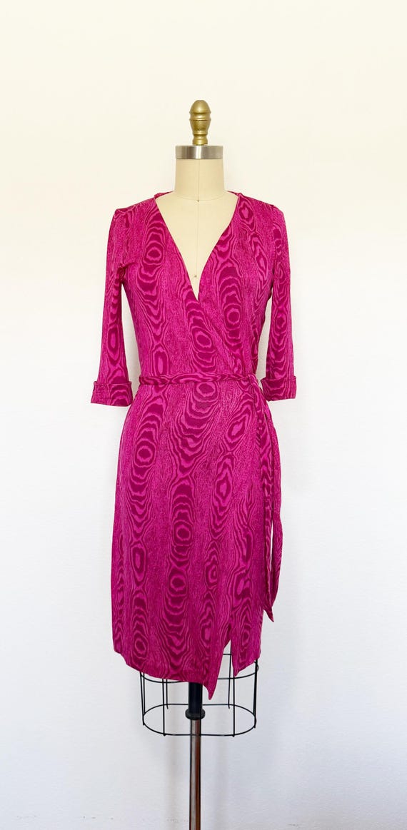 2000s Diane Von Furstenberg Wrap Dress / DVF Dres… - image 2