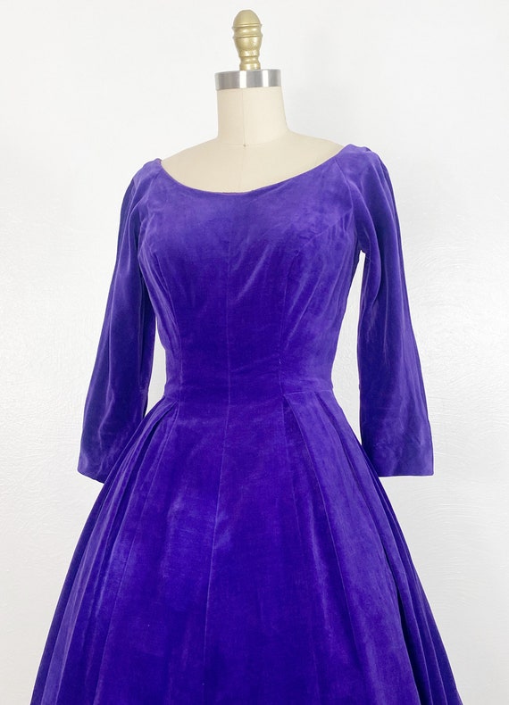 1950s Cocktail Dress - 1950s Party Dress - 1950s … - image 7