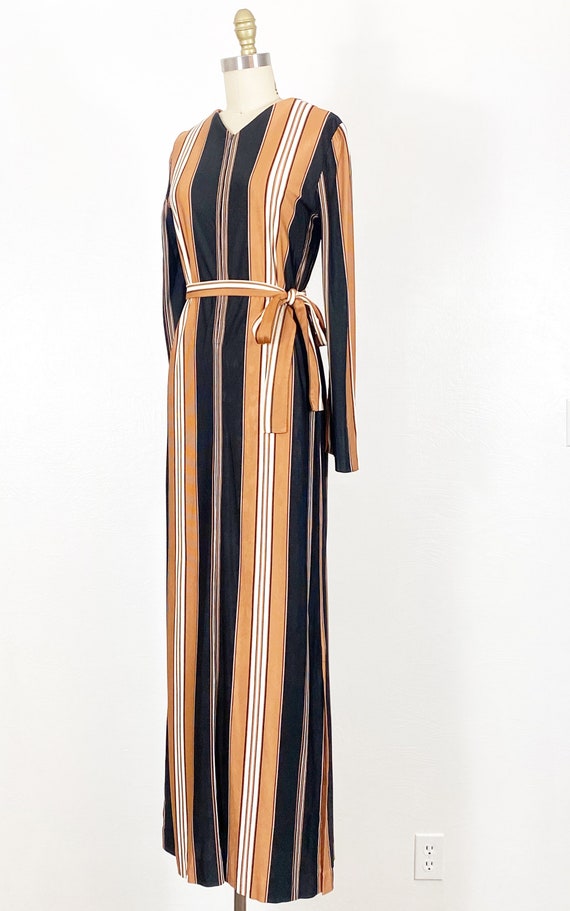 1970s Dress - 1970s Day Dress - 1970s Maxi Dress … - image 5