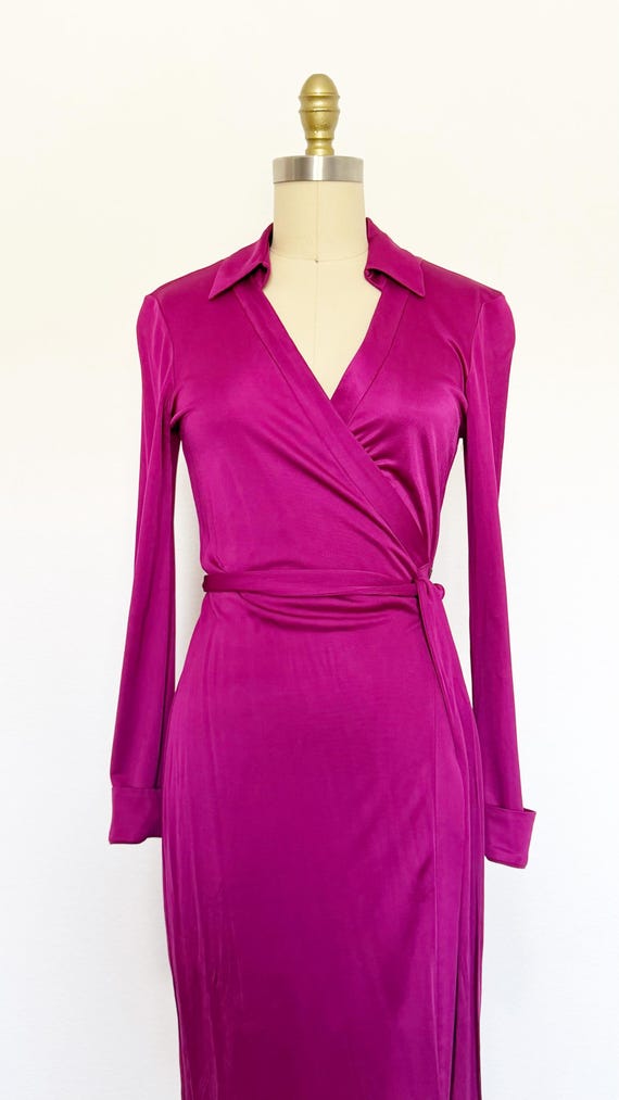 2000s Diane Von Furstenberg Wrap Dress / DVF Dres… - image 3