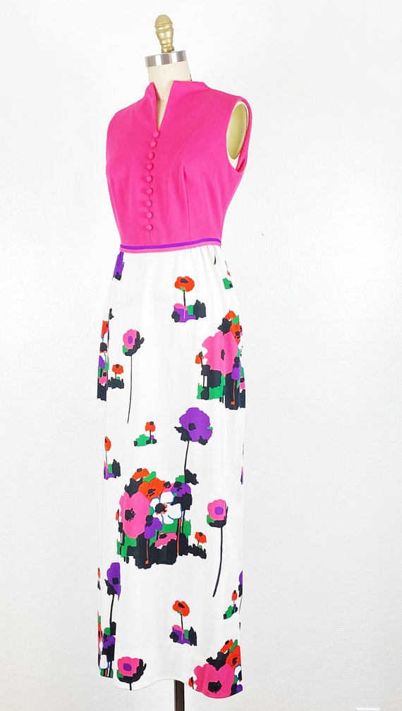1960s L’aiglon Dress - 1960s Maxi Dress - 1960s F… - image 7