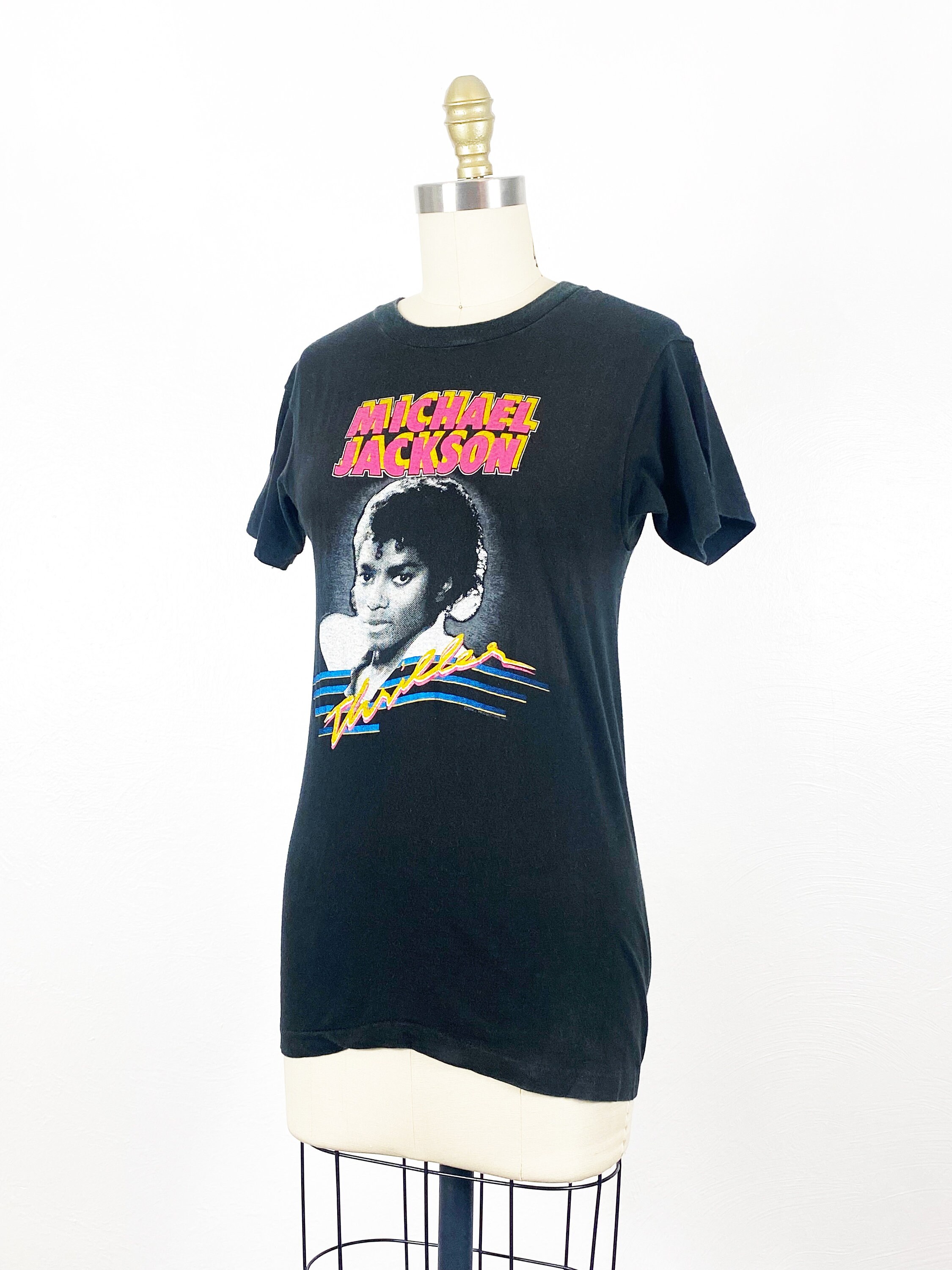1980s Michael Jackson T Shirt - Thriller T Shirt - Michael