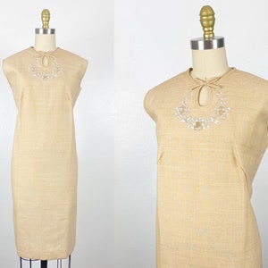1950s Dress - 1950s Day Dress - 1950s Cotton Dress - Size Extra Large