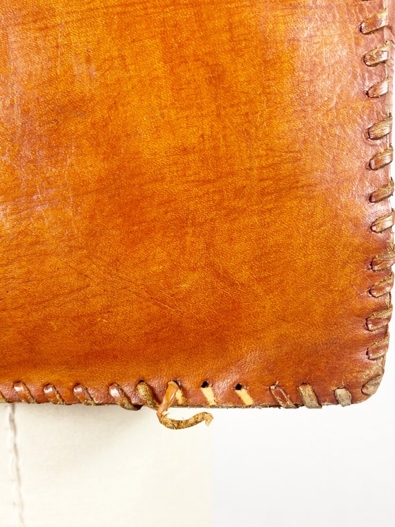 1970s Leather Purse - Leather Purse - Bohemian Pu… - image 5