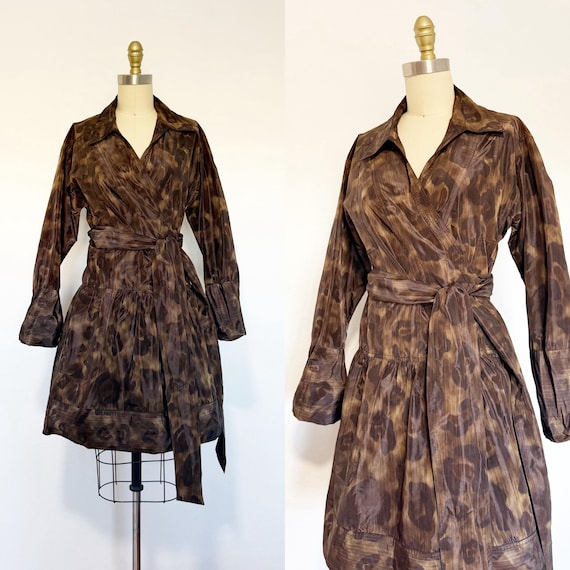 2000s Diane Von Furstenberg Wrap Dress / DVF Dres… - image 1