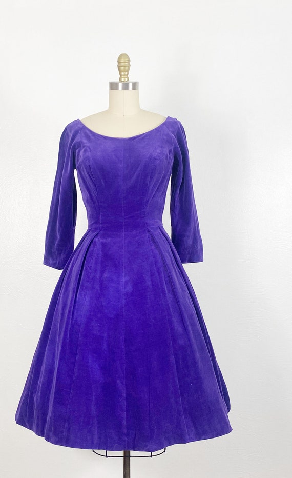 1950s Cocktail Dress - 1950s Party Dress - 1950s … - image 2