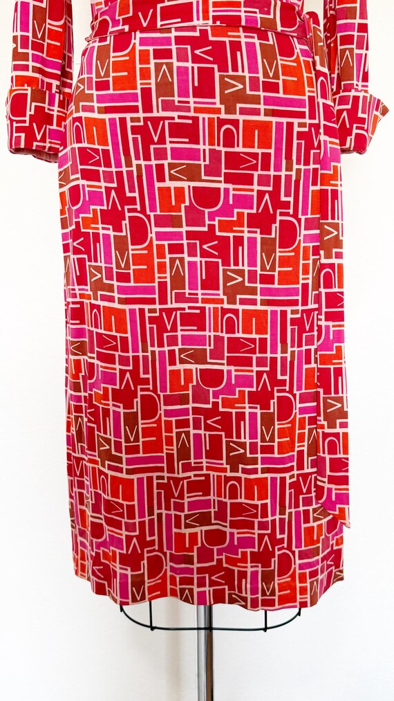 2000s Diane Von Furstenberg Wrap Dress / DVF Dres… - image 4