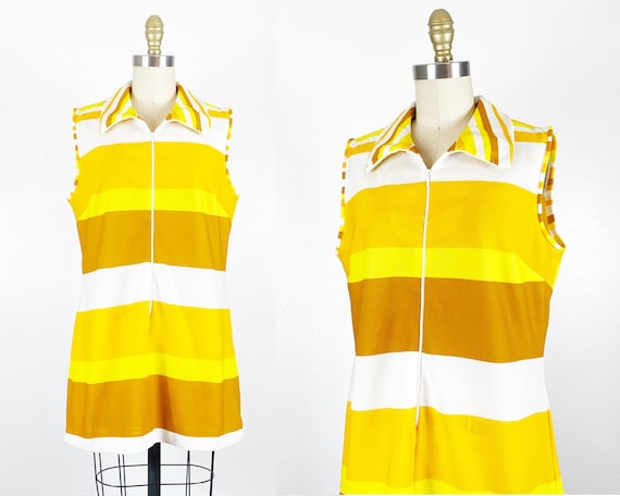 1960s Dress - 1960s Mod Dress - 1960s Mini Dress … - image 1