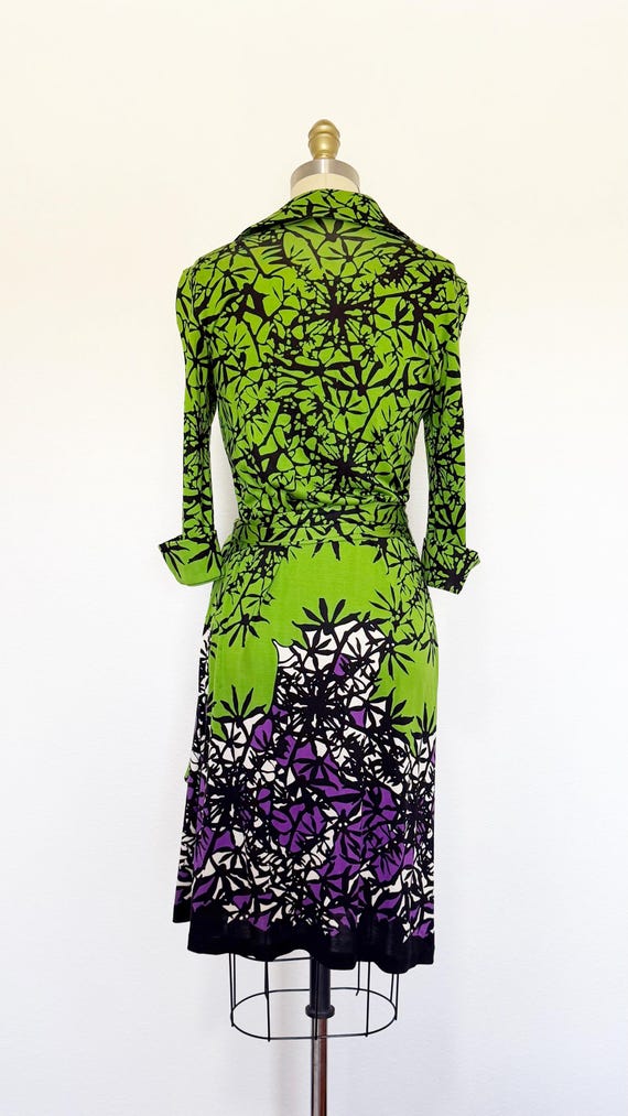 2000s Diane Von Furstenberg Wrap Dress / DVF Dres… - image 6