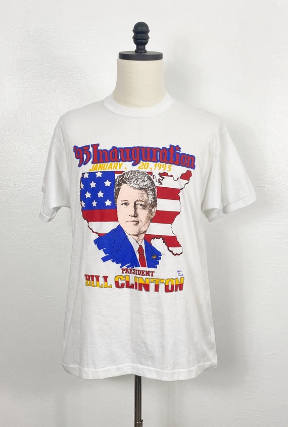 1990s Bill Clinton T Shirt - Bill Clinton Inaugur… - image 2