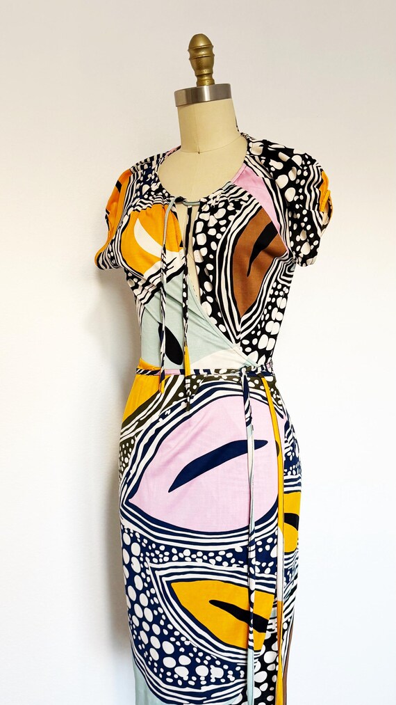 2000s Diane Von Furstenberg Wrap Dress / DVF Dres… - image 7