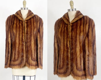 Vintage Fur Cape - Mink Fur Cape - Fur Stole