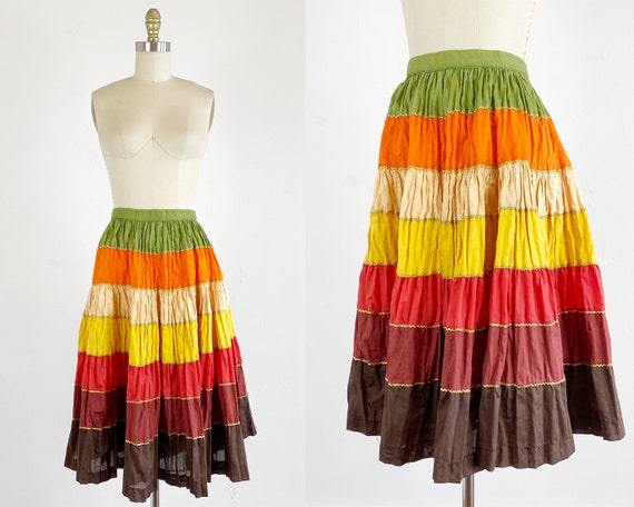 1950s Patio Skirt - Fiesta Skirt - Full Skirt - Me