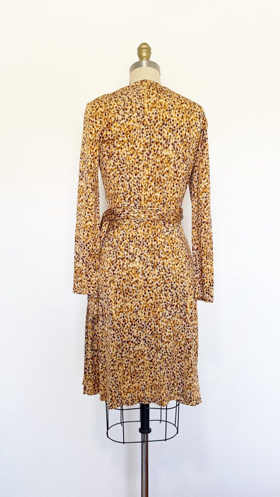 1990s Diane Von Furstenberg Wrap Dress / DVF Dres… - image 5