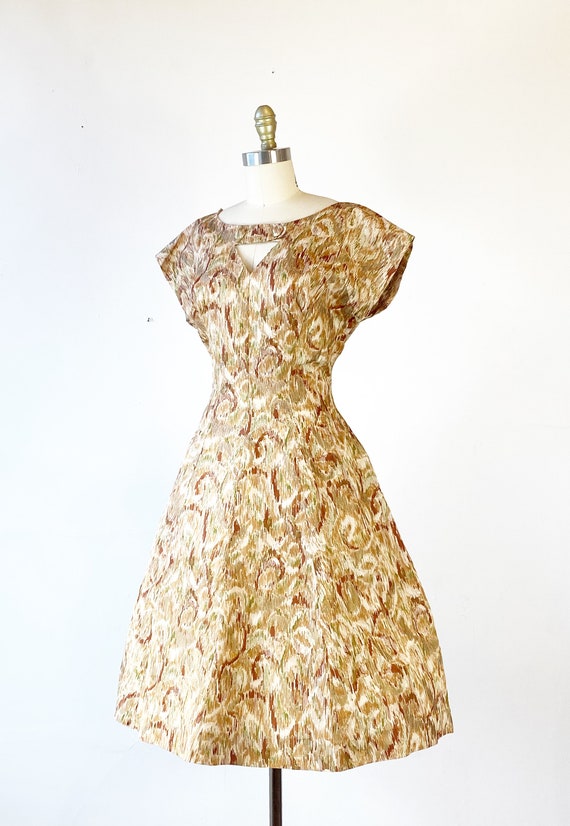 1950s Dress - 1950s Day Dress - 1950s Party Dress… - image 6