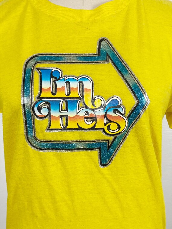 1970s Novelty Print T Shirt - 70s Iron On T Shirt… - image 3