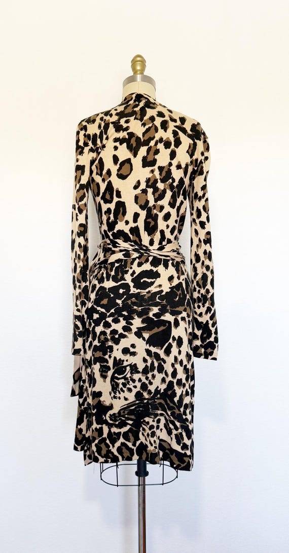 2000s Diane Von Furstenberg Wrap Dress / DVF Dres… - image 5