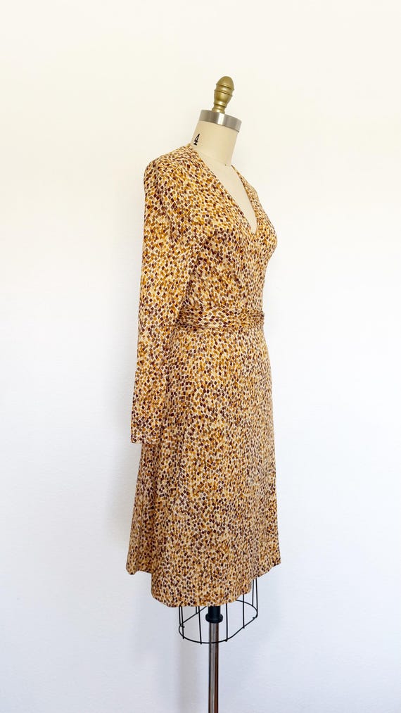 1990s Diane Von Furstenberg Wrap Dress / DVF Dres… - image 4