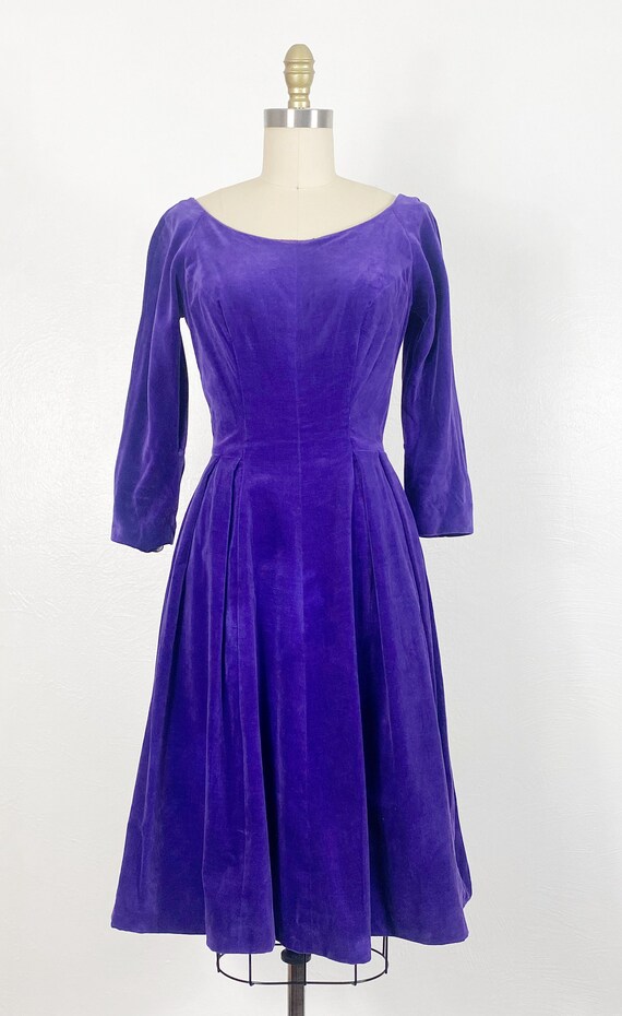 1950s Cocktail Dress - 1950s Party Dress - 1950s … - image 8