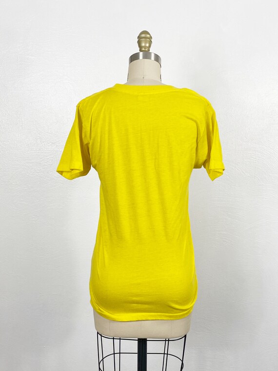 1970s Novelty Print T Shirt - 70s Iron On T Shirt… - image 5