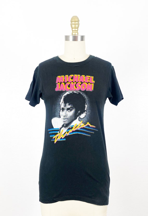 1980s Michael Jackson T Shirt - Thriller T Shirt - Michael 1980s Michael Jackson T Shirt - Thriller T Shirt - Michael