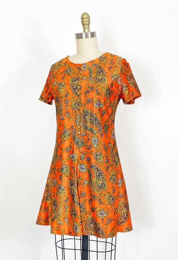 1960s Dress - 1960s Day Dress - 1960s Mod Dress -… - image 6