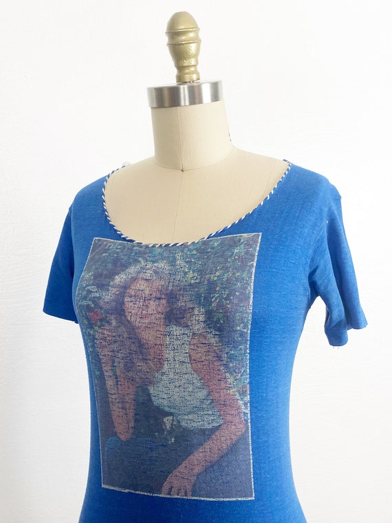 1970s Farrah Fawcett T-shirt - 1970s Charlie's An… - image 7