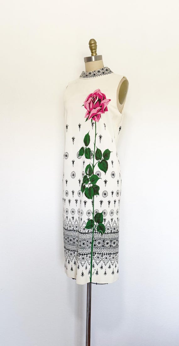 1960s Alfred Shaheen Dress / Alfred Shaheen / Scr… - image 8