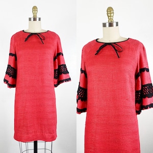 1960s Dress - Mod Dress - Mini Dress - Size Medium