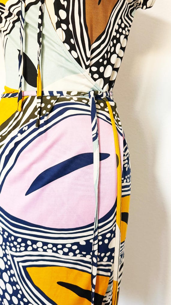 2000s Diane Von Furstenberg Wrap Dress / DVF Dres… - image 6