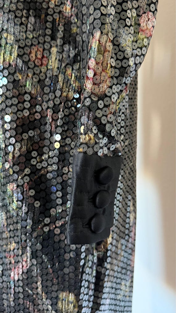 1980s Dress / 1980s Cocktail Dress / 1980s Party Dress / Size XL View 6