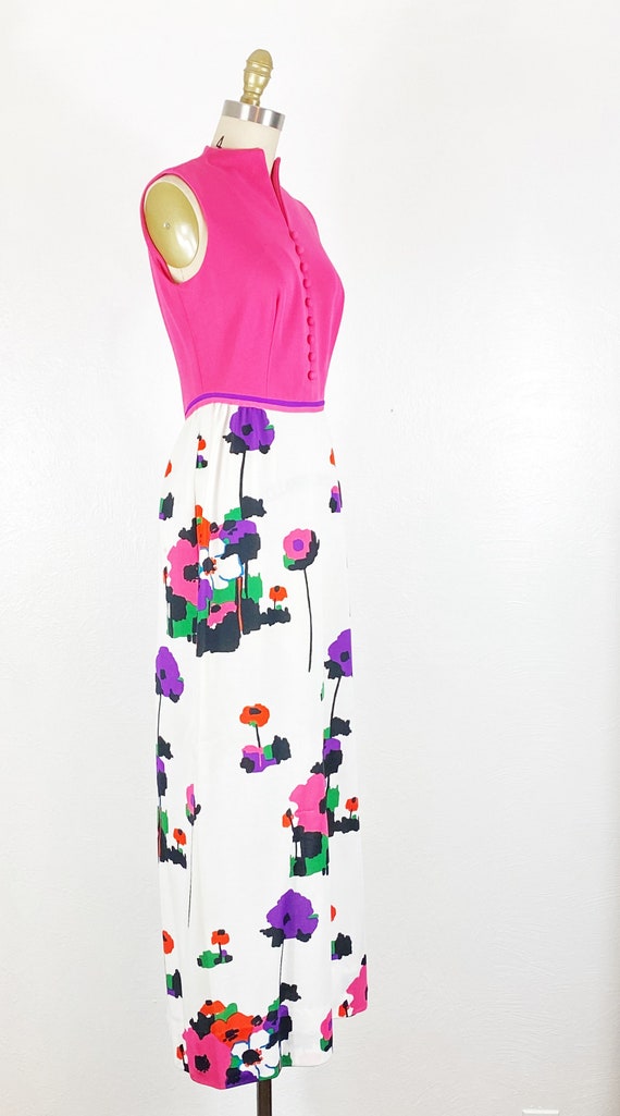 1960s L’aiglon Dress - 1960s Maxi Dress - 1960s F… - image 5