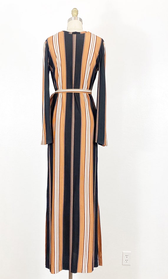 1970s Dress - 1970s Day Dress - 1970s Maxi Dress … - image 4