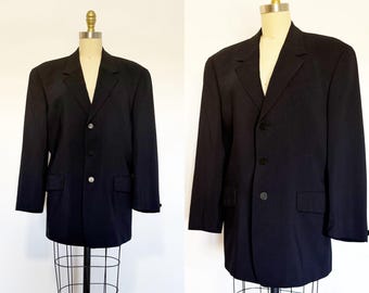 1990s Thierry Mugler Blazer / Vintage Thierry Mugler / Vintage Blazer / Size Large