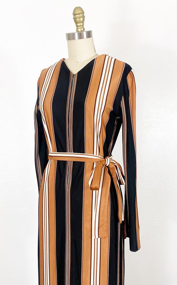1970s Dress - 1970s Day Dress - 1970s Maxi Dress … - image 7