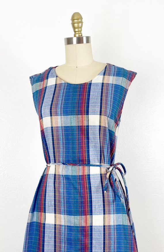 1960s Plaid Dress - 1960s Mod Dress - 1960s Day D… - image 5