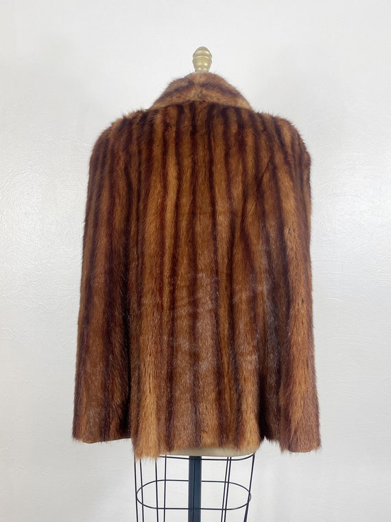 Vintage Fur Cape - Mink Fur Cape - Fur Stole - image 6