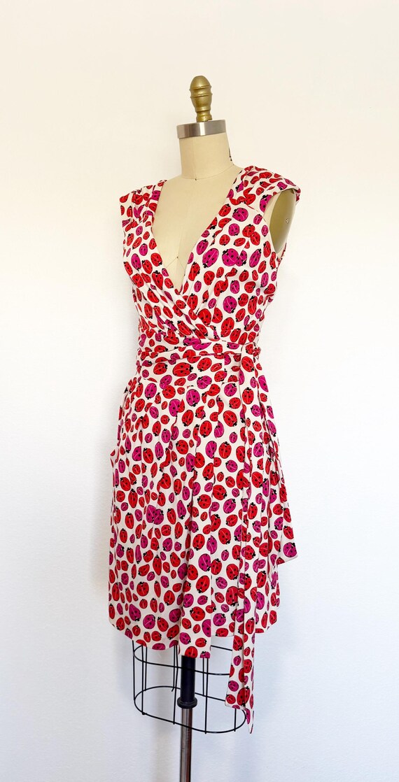 2000s Diane Von Furstenberg Wrap Dress / DVF Dres… - image 7