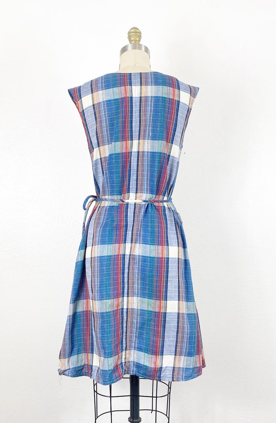 1960s Plaid Dress - 1960s Mod Dress - 1960s Day D… - image 7