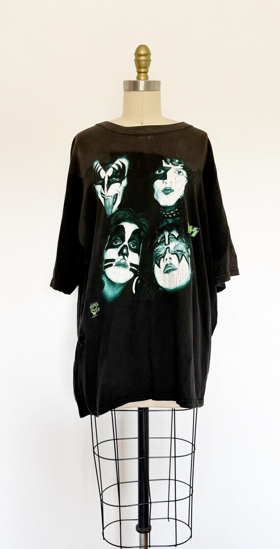 1990s KISS T Shirt / Vintage KISS T Shirt / Tour T Shirt / Size XL View 2