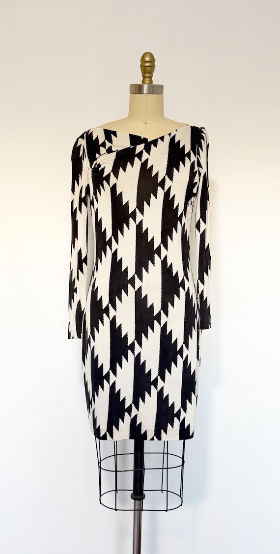 2000s DVF Dress / Diane Von Furstenberg Dress / S… - image 2