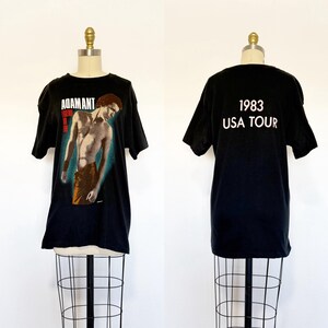 Adam Ant Tour Shirt - Etsy