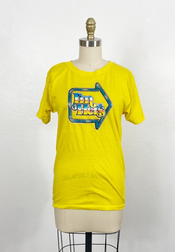 1970s Novelty Print T Shirt - 70s Iron On T Shirt… - image 2