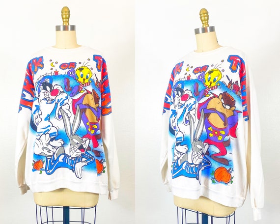 1990s Looney Tunes Sweatshirt - 1990s Looney Tune… - image 1