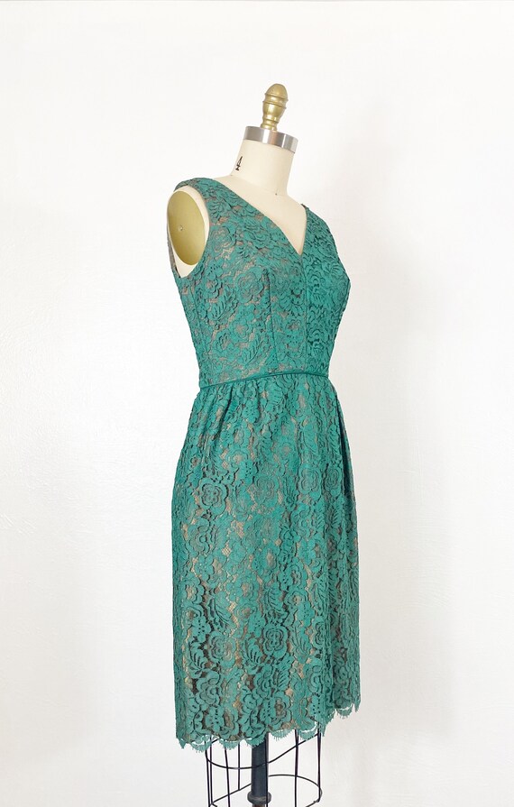 1960s Cocktail Dress - 1960s Lace Dress - 1960s F… - image 4