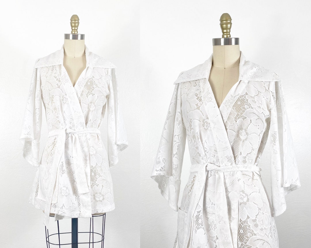 1970's Style leaf Japanese Vintage Kimono