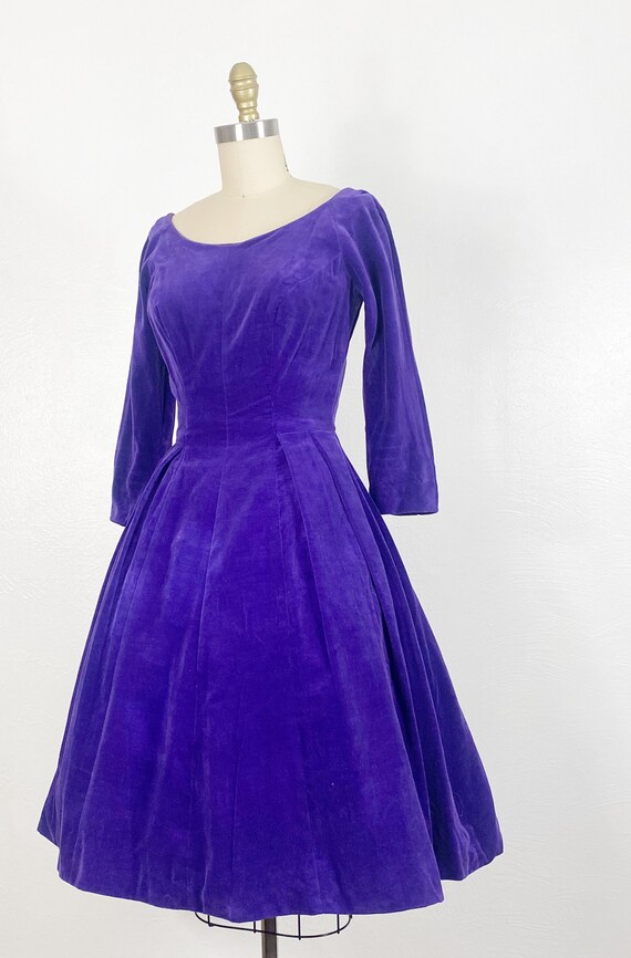 1950s Cocktail Dress - 1950s Party Dress - 1950s … - image 6